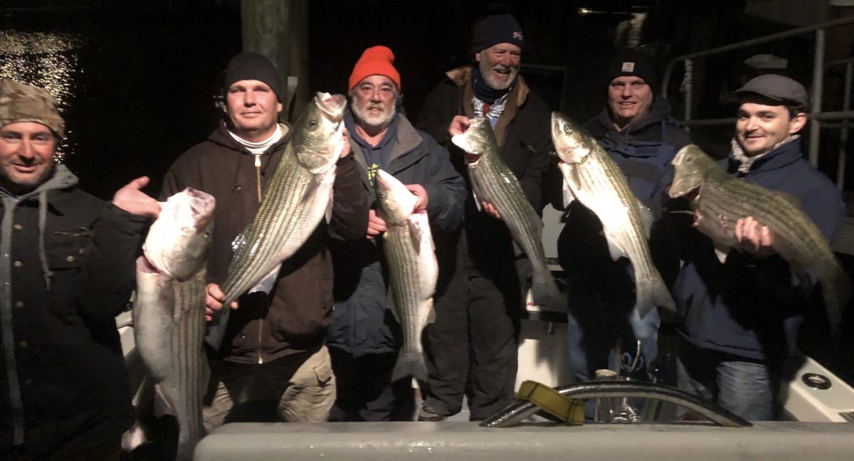 Striped Bass Fishing NJ Moover Fishing Adventures